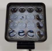 фонарь рабочего освещения! квадратный, 16 LED 12-24V, 48W, 110х110х45mm Universa ТАС16LED TEH AVTO SVET