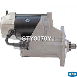 Стартер HYUNDAI HD120 дв.D6DA,D6DA19,D6DA22 24В 5.5кВт KRAUF STY8070YJ KRAUF