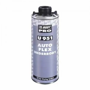 антикоррозийный состав BODY PRO U951! сер. 1 л Autoflex на основе каучука и синт 9510700001 HB BODY