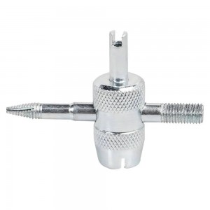 ATRS006 Ремкомплект для вентилей (4 золотника, 4 металл.колп, 1 метчик) в кейсе  ATRS006 AIRLINE