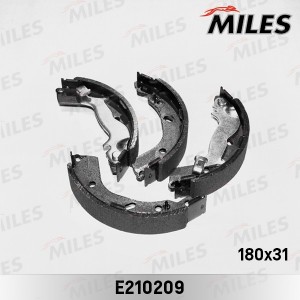 Колодки барабанные (180*32 мм без ABS) (HYUNDAI GETZ) (TRW GS8737) E210209 E210209 MILES