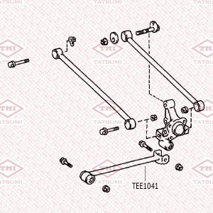 TOYOTA CAMRY CV3 (2001-2006) TEE1041 TATSUMI