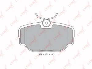Колодки тормозные дисковые задние BD-5008 LYNXAUTO