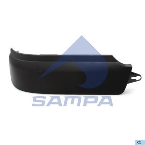 Угол бампера левый TGS 18200199 SAMPA