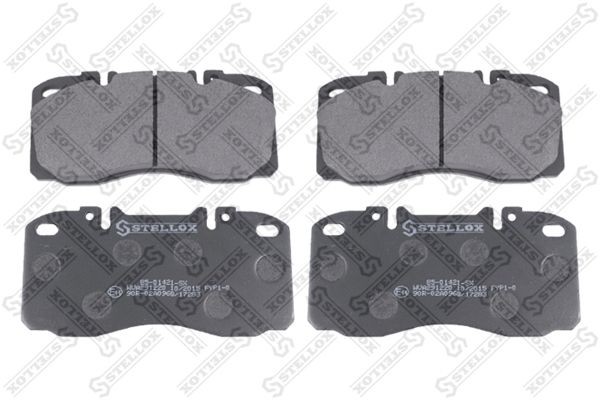 колодки торм! 29122 174.6x85.3x22 с увел.ресурсом\Iveco EUROCARGO 01.97> 85-01421-SX STELLOX