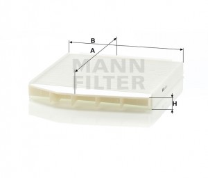 Фильтр салонный CU2855/1 CU28551 MANN FILTER