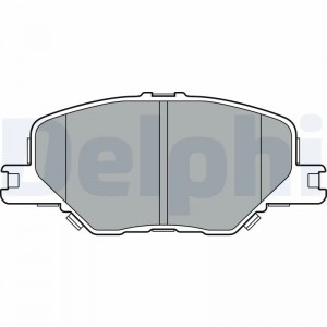 LP3370 колодки дисковые передние!\ Opel Insignia B 2.0 15> LP3370 DELPHI