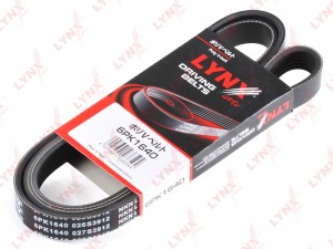 Ремень поликлиновой 6PK1640 LYNXAUTO