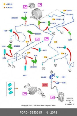 FORD TRANSIT (2006-2013) 5350915 FORD