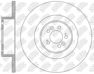 Диск тормозной HAVAL F7 (19-),H6 (16-),M6 (21-) задний (1шт.) NIBK RN2292 NIBK