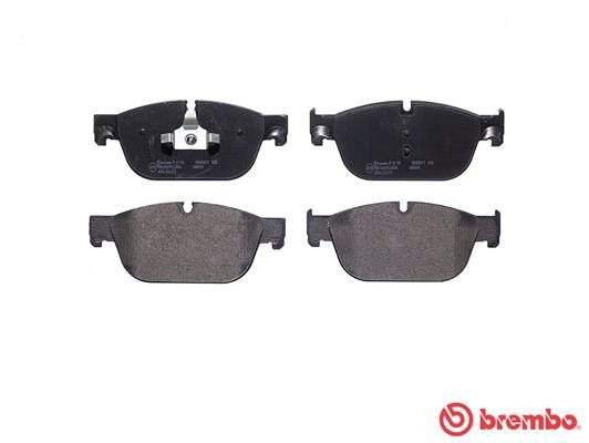 P61115 колодки дисковые передние!\ Citroen C5/C6, Peugeot 407/508 1.6/3.0/2.2HDi P61115 BREMBO