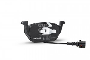 Колодки тормозные передние к-кт 3000007 3000007 METACO