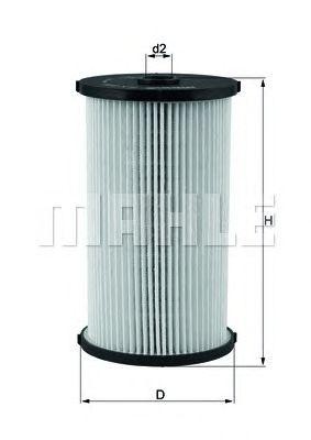 Фильтр топливный KX220D KX220D MAHLE KNECHT