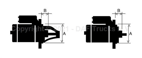 СТАРТЕР 5,5 KW 24V DAF CF85IV/XF105 (ЕВРО 5) 1540486 DAF TRP