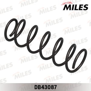Пружина задней подвески HUYNDAI SOLARIS/KIA RIO 11-12 (LESJOFORS 42 372 46) DB43 DB43087 MILES
