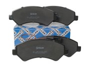 колодки дисковые п.!\ Chery, Citroen Jumper,Fiat Ducato,Peugeot Boxer 2.2HDi/3.0 1286-001B-SX STELLOX