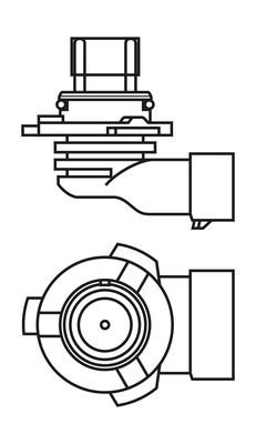 HB3 12V-60W Стандартная/ P20d 1987302807 BOSCH