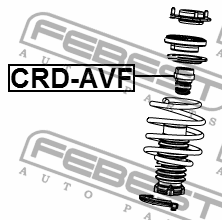 Отбойник амортизатора передний CHRYSLER SEBRING II 2006-2010 CRD-AVF CRD-AVF FEBEST