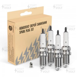Свечи "STARTVOLT" для а/м ВАЗ 2110 инж.(16 клап.) (з. 0,8 мм) с резистором (4 шт VSP 0012 START VOLT