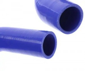 Патрубок УАЗ-3160,Хантер дв.ЗМЗ-514 (дизель) радиатора комплект 2шт. синий силик 13017035 MEGA POWER