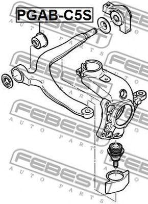Сайлентблок PGAB-C5S PGAB-C5S FEBEST