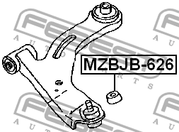 Пыльник шаровой опоры MZBJB-626 MZBJB-626 FEBEST