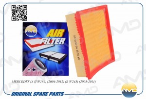 Фильтр воздушный MERCEDES A II W169, 2004-2012, B W245, 2005-2011 AMDFA368 AMD.FA368 AMD