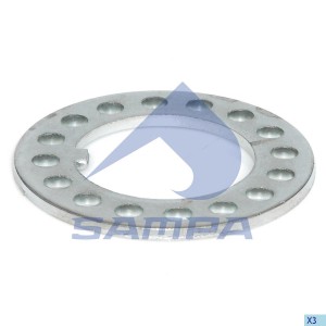 Кольцо стопорное SAF ступицы (57x93x5.5) SAMPA 075066 SAMPA