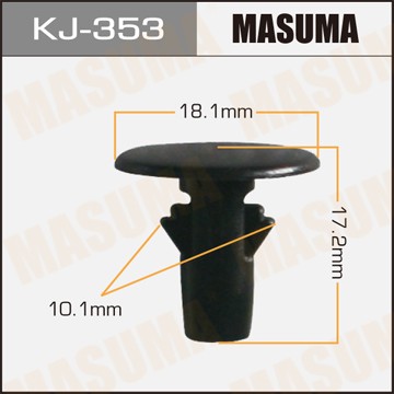 Пистон обивки универсальный MASUMA KJ353 MASUMA