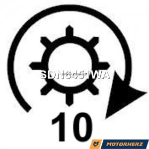 Привод стартера IVECO Stralis (z=10) (бендикс) MOTORHERZ SDN6451WA MOTORHERZ