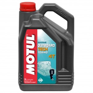 Масло моторное для 4-х тактных двигателей лодок MOTUL OUTBOARD Tech 4T 10W40 п/с 106354 MOTUL