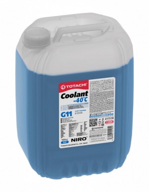 Антифриз TOTACHI NIRO COOLANT BLue -40C G11 10кг 46310 46310 TOTACHI