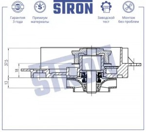 AUDI / SEAT / SKODA В СБОРЕ STP0120 STRON