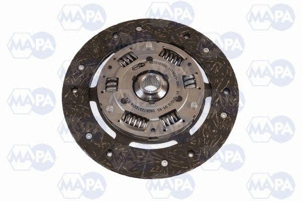 к-кт сцепления! без подш.\ Seat Toledo, VW Golf/Vento 1.9D/TD 92-99 000210509 MA PA