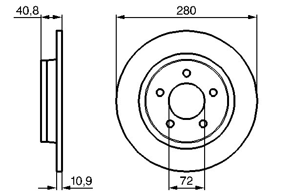 MAZDA3 (2002>)/ MAZDA5 (2005>) 2.0 0986479181 BOSCH