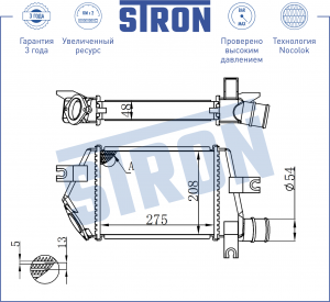 MITSUBISHI L200 (KB) (2006>) STR5003 STRON