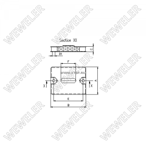 отбойник рессоры!70x90x13\ Universal C301083 WEWELER