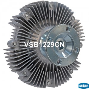 Вискомуфта TOYOTA Land Cruiser (09-) привода вентилятора охлаждения KRAUF VSB1229CN KRAUF