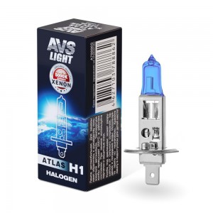 лампа! (H1) 55W 12V ATLAS 5000K коробка 1шт.\ A78886S AVS