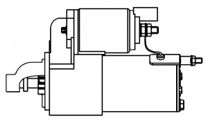 Стартер для а/м Hyundai ix55 (11-) 3.8i/Santa Fe (19-) 3.5i 1,2кВт (LSt 0801) LST0801 START VOLT