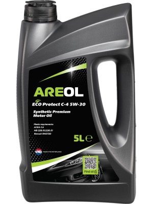 AREOL ECO Protect C-4 5W30 (5L) масло моторное! синт ACEA C4, Renault RN0720, MB 5W30AR125 AREOL