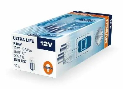 Лампа 12V R10W BA15s Ultra Life OSRAM 5008ULT OSRAM