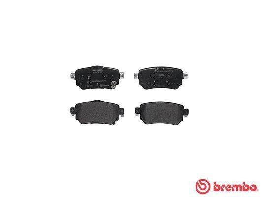 Колодки тормозные NISSAN X-TRAIL III (T32_, T32R, T32RR) P56098 P56098 BREMBO