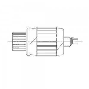 Ротор стартера для а/м Hyundai Santa Fe II 09-/Kia Sorento II 09- 2.0CRDi/2.2CRD SR0838 START VOLT