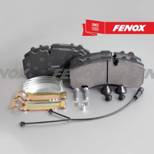 BP44021 колодки дисковые ! 29167\ BPW KNORR SB4345 03> BP44021 FENOX