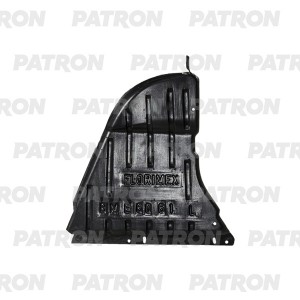 P722266AL Защита двигателя Передн лев, передняя часть BMW E60, E61 5 2003-2010 с P722266AL PATRON