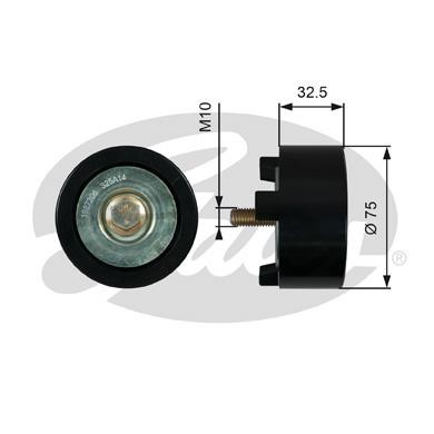 Направляющий ролик привода вспомогательных агрегатов FleetRunner® T36746 GATES