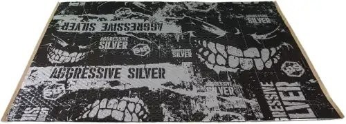 шумоизоляция! вибропоглощающий материал Aggressive Silver (MINI) 0,375х0,47м.\ 095380503 STP