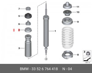 BMW 33 52 6 764 418 BMW
