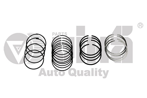 кольца поршневые! d75.5x1.5x1.5x3 STD (4)\ Skoda Fabia 1.4i 8V AME/AQW/ATZ/AZE 0 11070016101 VIKA